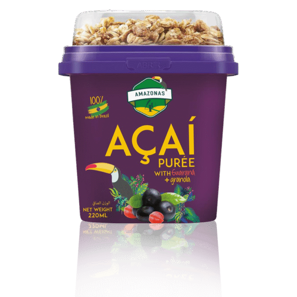 Açaí Purée with Guaraná and Granola (220Ml)