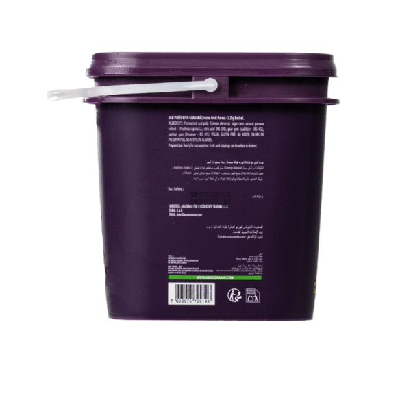 Açaí Purée with Guaraná (3.2Kg) - Image 2